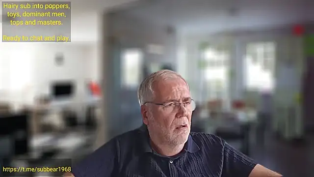Webkamerová show subbear1968