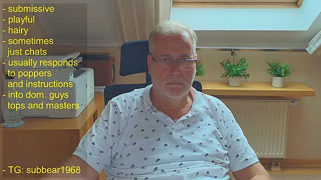 subbear1968 webkamerás műsora
