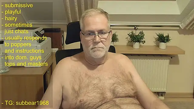 subbear1968 Webcam-Show