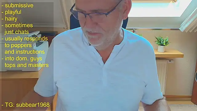 subbear1968 webkamerás műsora