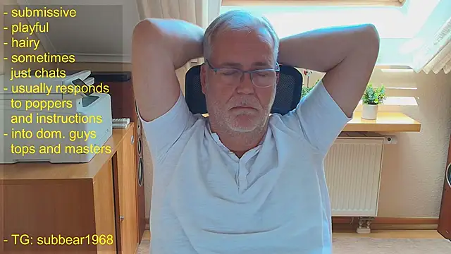 Show de subbear1968 na webcam