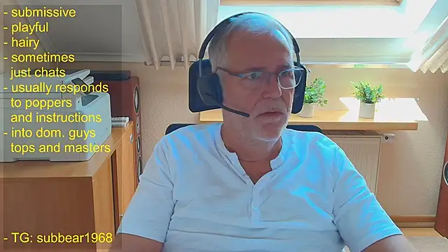 Show de subbear1968 na webcam