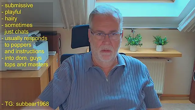 subbear1968 Adlı Modelin Web Kamerası Şovu