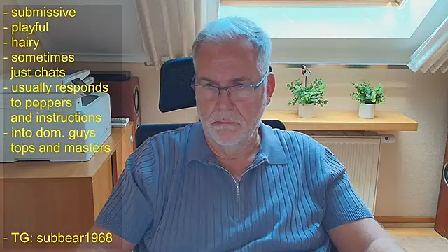 subbear1968 Webcam-Show