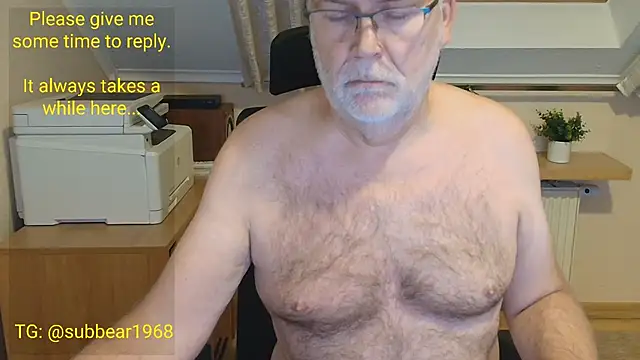 subbear1968 Webcam-Show