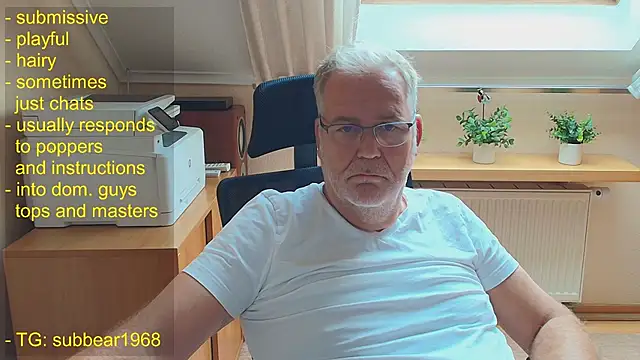 subbear1968 Webcam-Show
