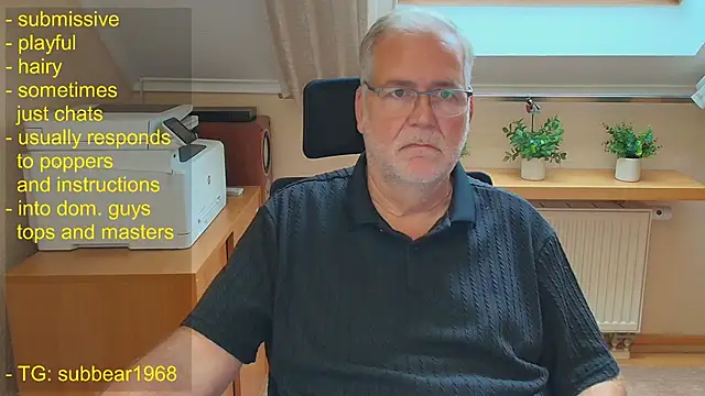 subbear1968 Webcam-Show