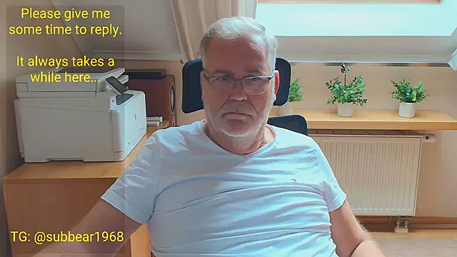 Вебкам-шоу subbear1968