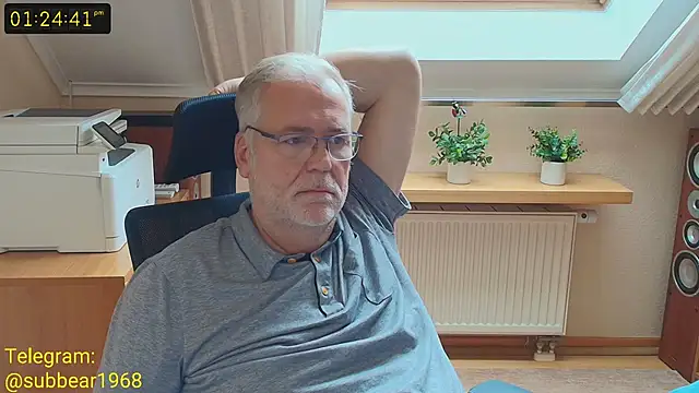 Show de subbear1968 na webcam