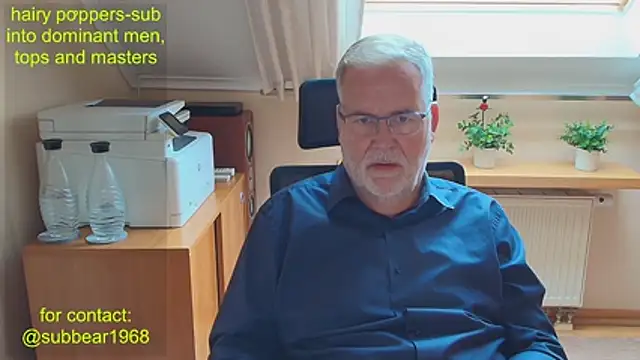 Show de subbear1968 na webcam