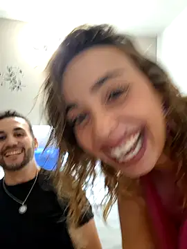 Show de space_couple na webcam