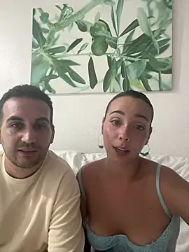 Show de space_couple na webcam