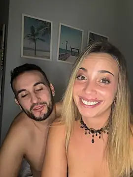 Show de space_couple na webcam