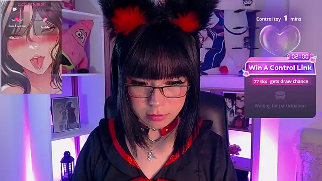 Show de mieruco_chan na webcam