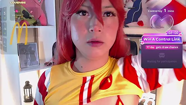 mieruco_chan Adlı Modelin Web Kamerası Şovu