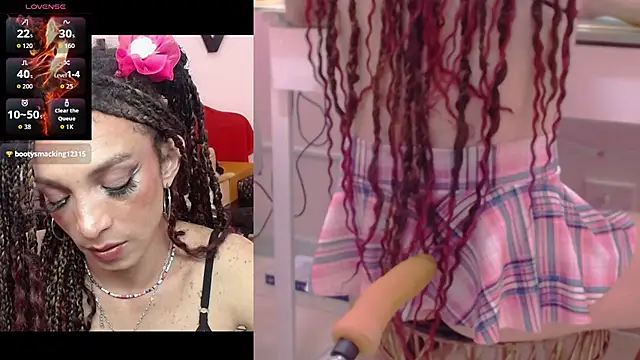 Show de Aleusa_ na webcam