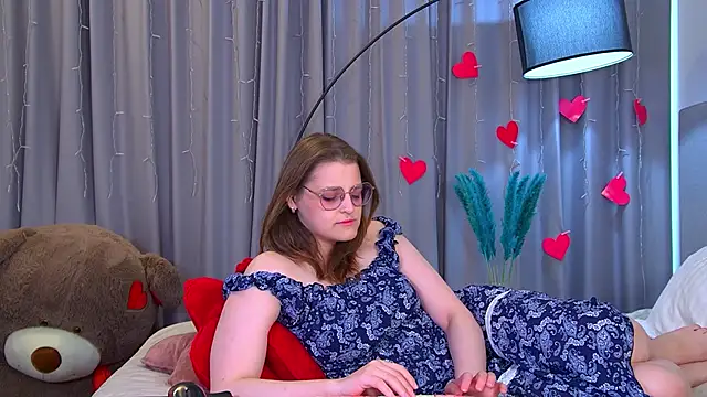 Show de AlexaAvery na webcam