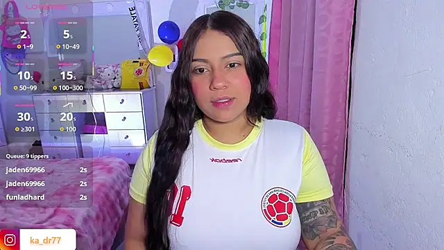 Show webcam de Kendra_yul