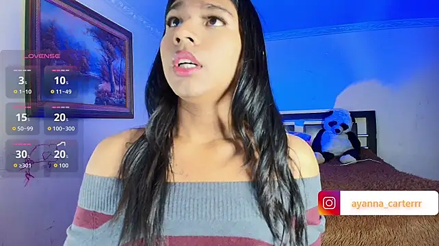Show de Ayanna_west na webcam