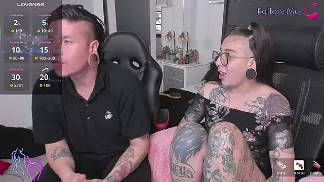 Вебкам-шоу inkedsinners_