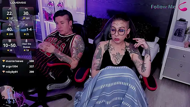 Webkamerová show inkedsinners_