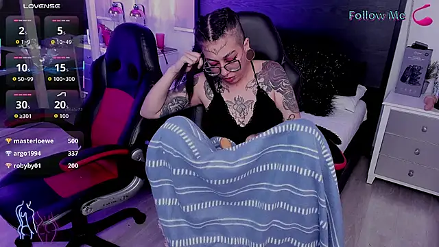 inkedsinners_: διαδικτυακό σόου στην κάμερα