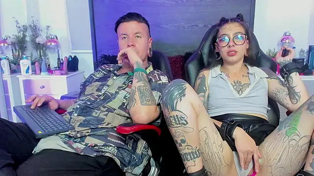 Show webcam de inkedsinners_