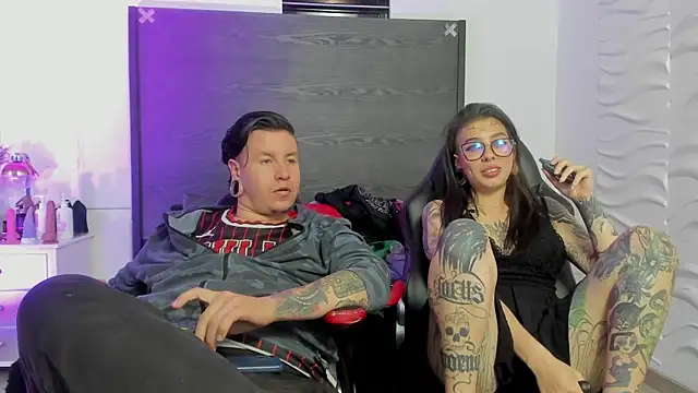 Show de webcam de inkedsinners_