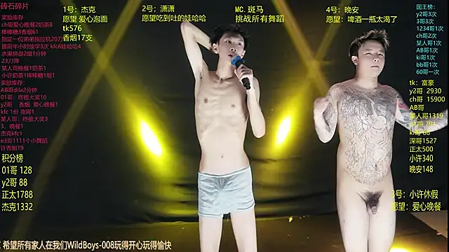 Show de WildBoys-006 na webcam