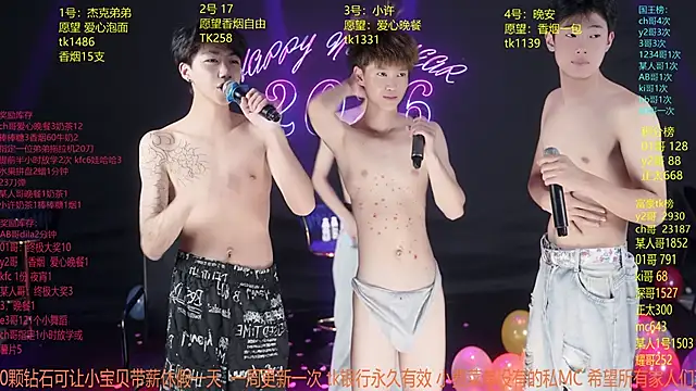 Show de WildBoys-006 na webcam
