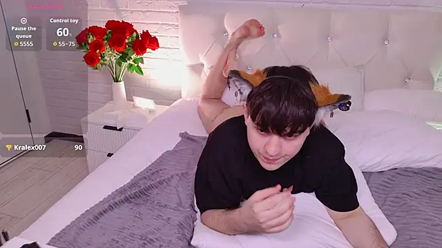 Show de FetishFox na webcam