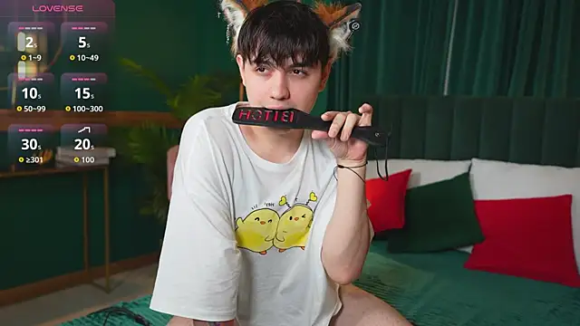 Show de FetishFox na webcam