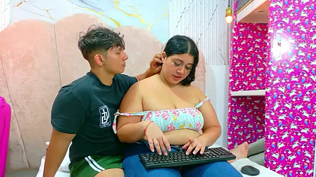 Show Webcam de ParejaCurvy20