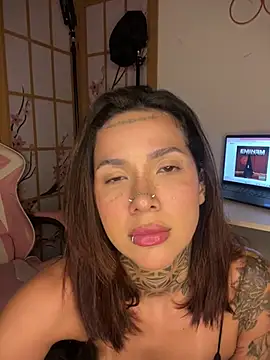 Show de tatiink na webcam