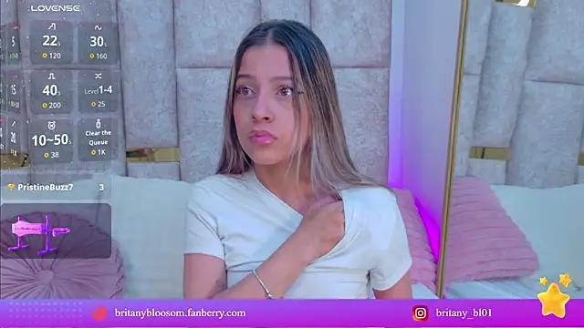Webkamerová show BritanyBlossom