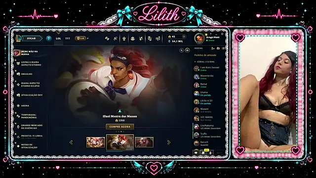 Chat XXX en directo de LilithDemonx