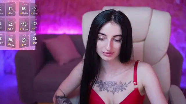Show modela EmilyyMoon na web-kameri