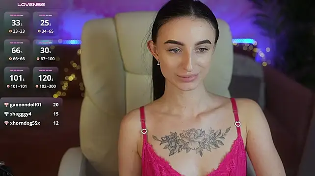 EmilyyMoon Adlı Modelin Web Kamerası Şovu
