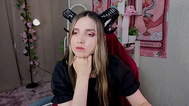 Show de NocturneHuntress na webcam