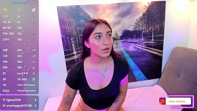 Webkamerová show Nina-Mars