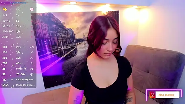 Nina-Mars: вебкам-шоу