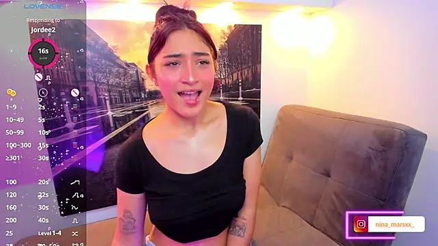 Nina-Mars Webcam-Show