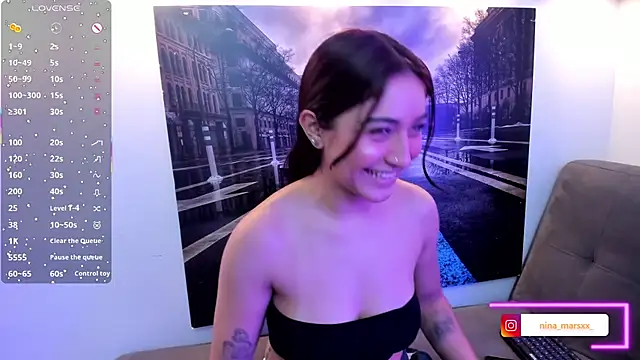 Chat +18 de Nina-Mars ao vivo