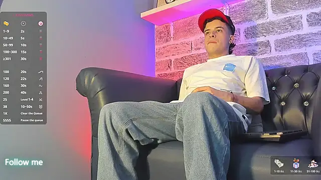 Show de kevinn_bluee na webcam