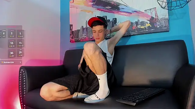 Webkamerová show kevinn_bluee
