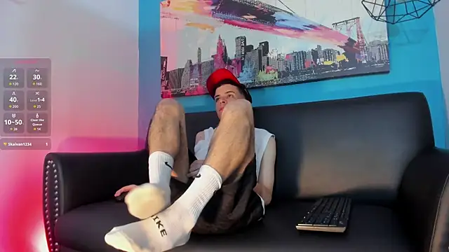 Show de kevinn_bluee na webcam