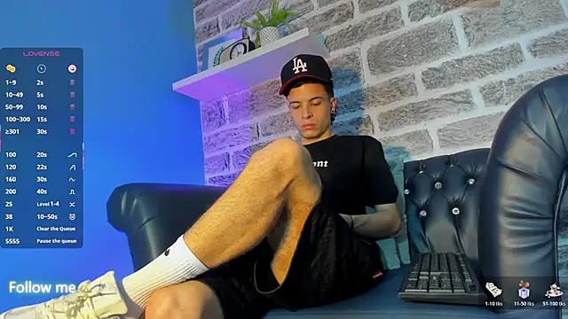 Webkamerová show kevinn_bluee