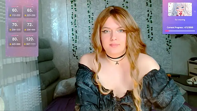 Show webcam de SweetPeach_Allice