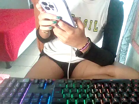 Show de webcam de moraninha