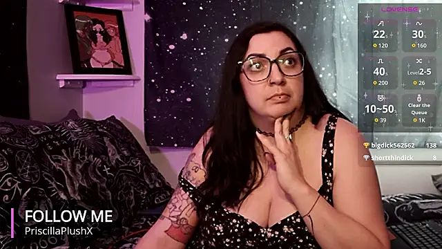 Show Webcam de PriscillaPlush
